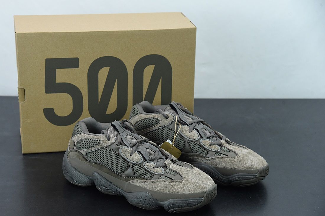 Fake Yeezy 500 Clay Brown 1:1 Sneakers (7)